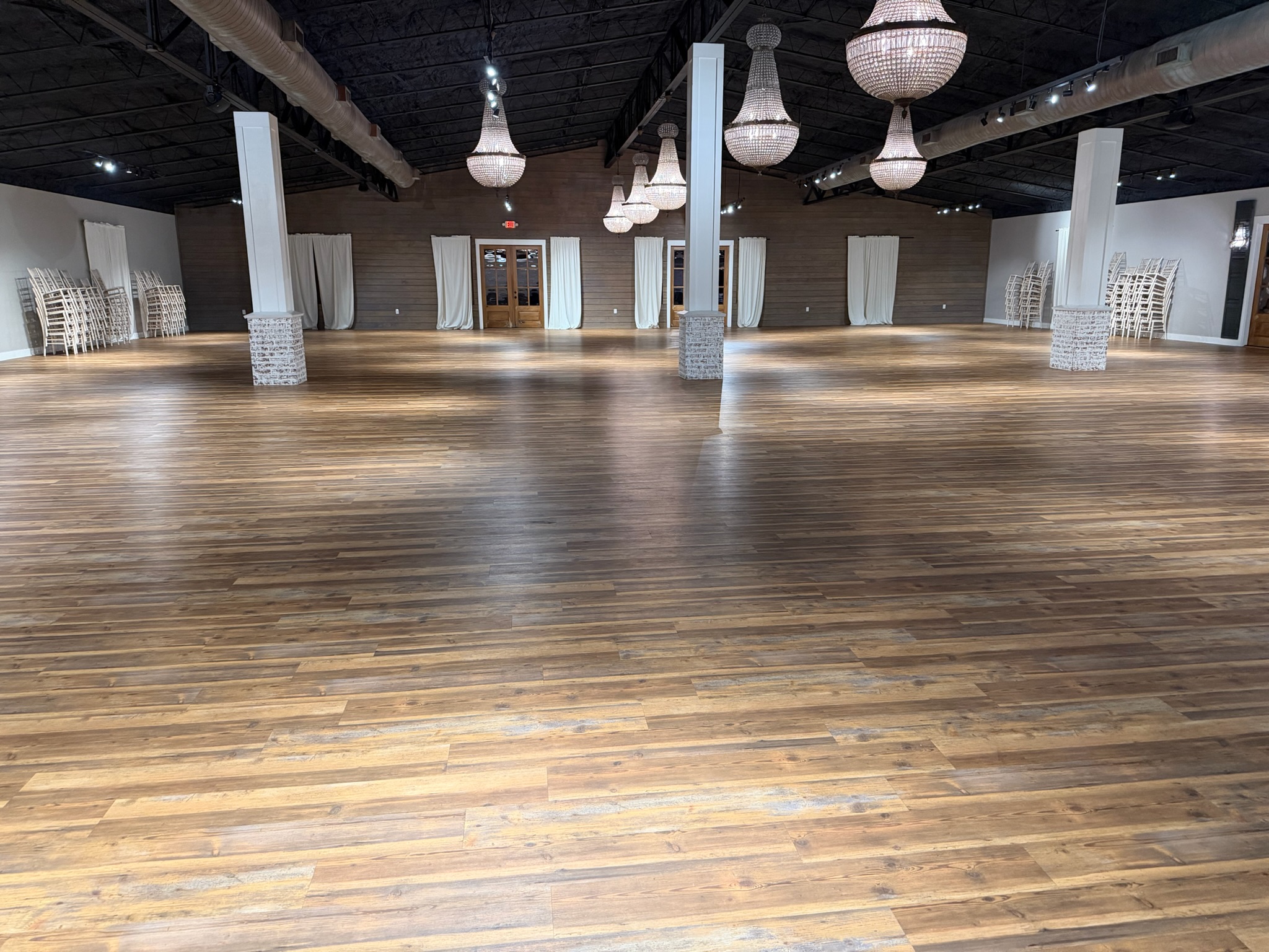 Event hall cleaning by Chic Cleaning Service in the Golden Triangle, Texas